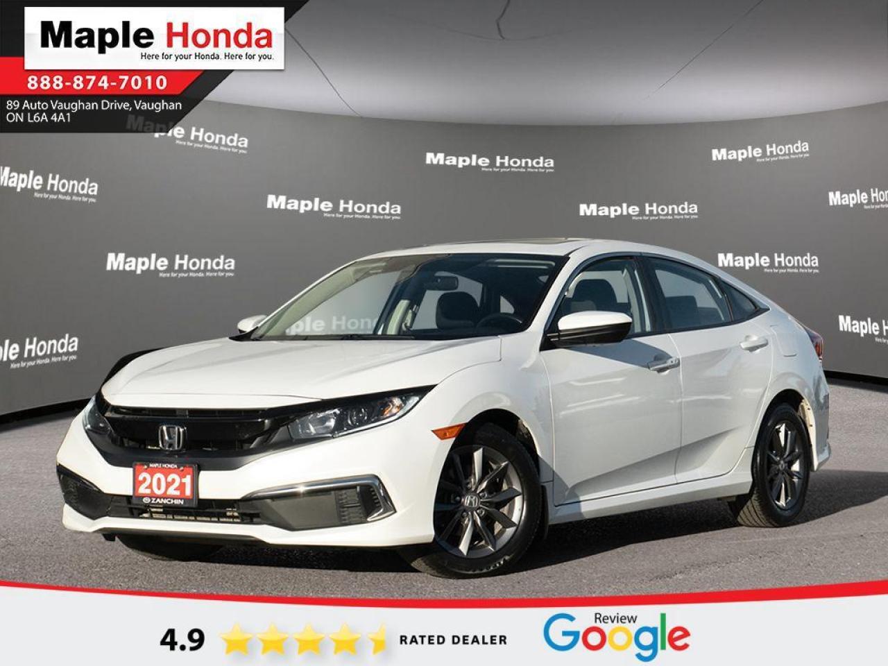 Used 2021 Honda Civic Sunroof| Heated Seats| Auto Start| Honda Sensing| for sale in Vaughan, ON