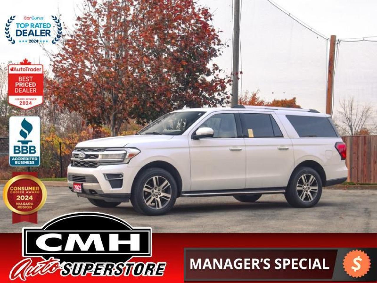 Used 2023 Ford Expedition Limited  **SUNROOF - CLD SEATS** for sale in St. Catharines, ON