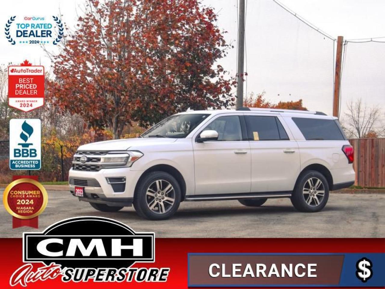 Used 2023 Ford Expedition Limited  **SUNROOF - CLD SEATS** for sale in St. Catharines, ON