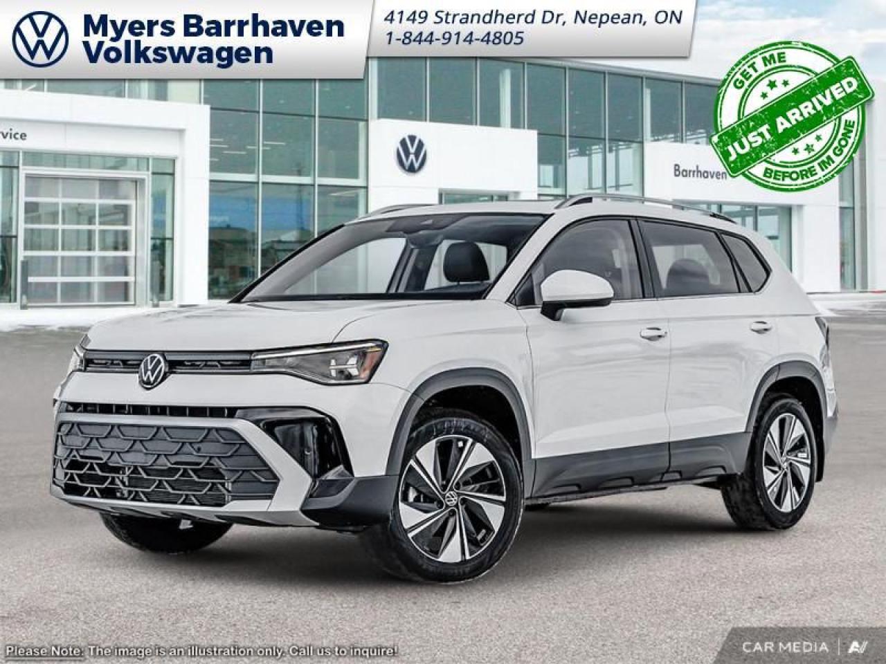 New 2025 Volkswagen Taos Comfortline  - Sunroof for sale in Nepean, ON