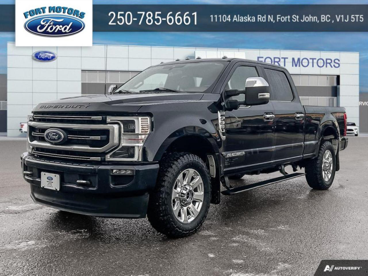 Used 2022 Ford F-350 Super Duty 4X4 CREW CAB PICKUP/ for sale in Fort St John, BC