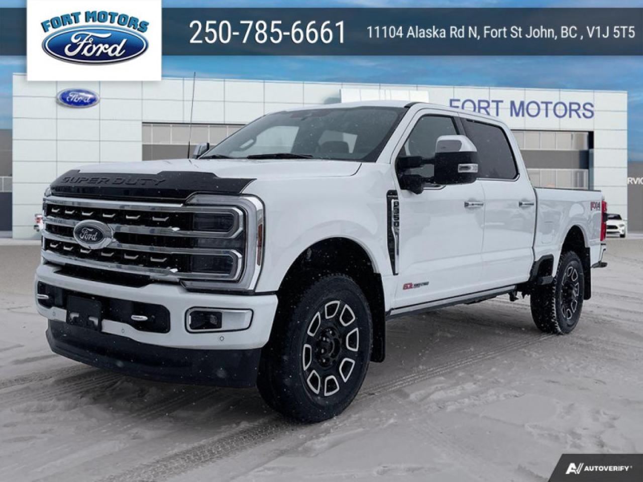 New 2024 Ford F-350 Super Duty 4X4 CREW CAB PICKUP/ for sale in Fort St John, BC