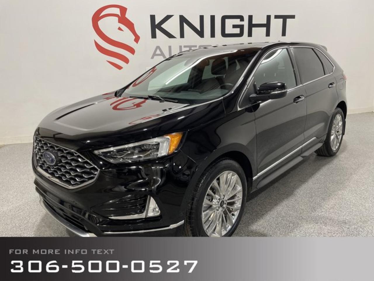 Used 2021 Ford Edge Titanium with Cold Weather, Titanium Elite and Tow Pkgs for sale in Moose Jaw, SK