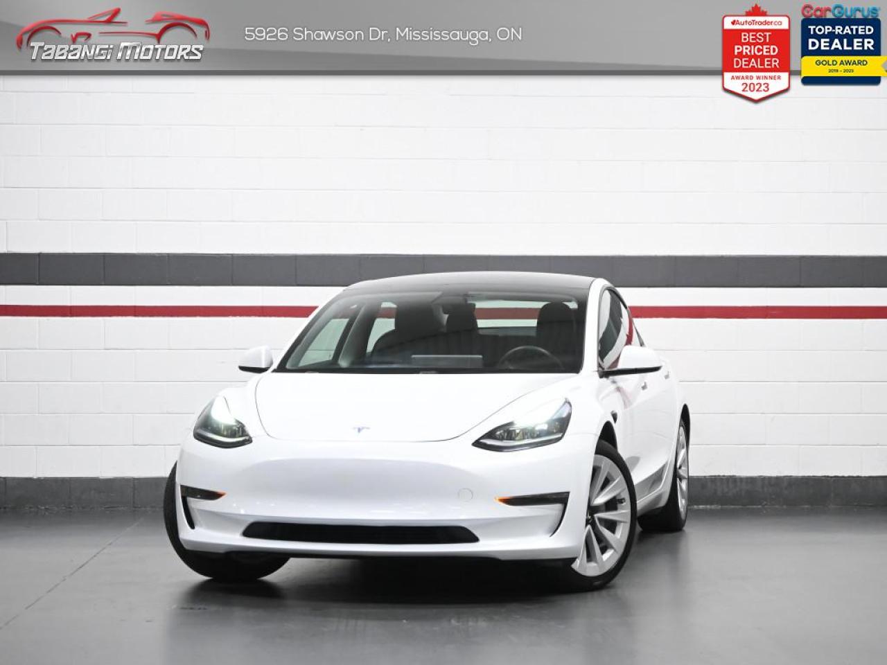 Used 2021 Tesla Model 3 Standard Range Plus  No Accident Autopilot Navigation Glass Roof for sale in Mississauga, ON