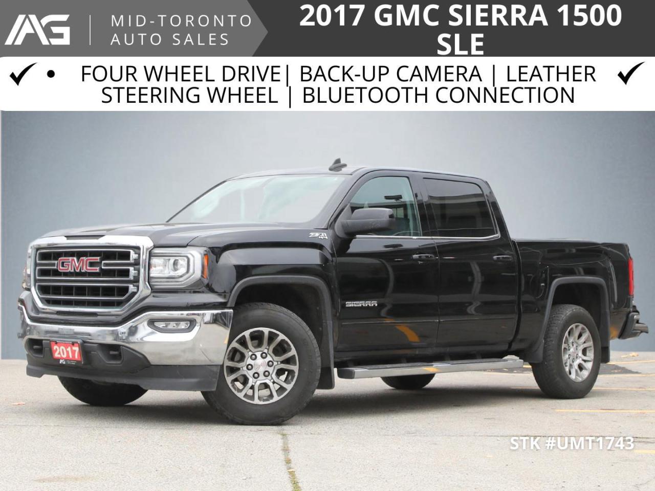 Used 2017 GMC Sierra 1500 2017 GMC Sierra |SLE Crew Cab Short Box 4WD Z71 - 5.3 L V8 - One Owner | Clean Carfax for sale in North York, ON