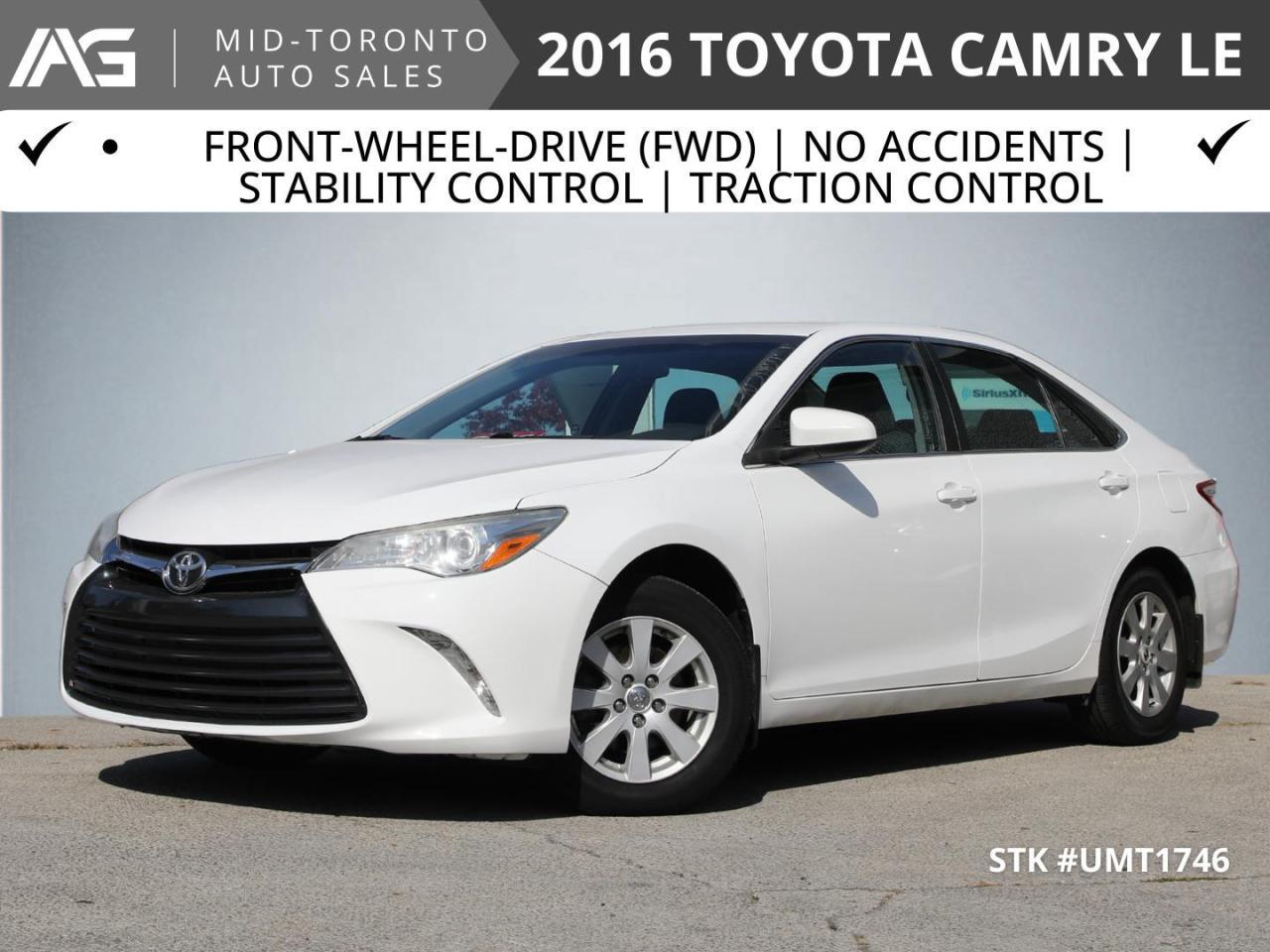 Used 2016 Toyota Camry LE - No Accidents - Camry LE is a stylish and reliable sedan that embodies the ideal blend of performance and quality for sale in North York, ON