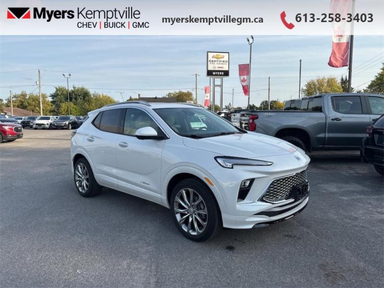 New 2025 Buick Encore GX Avenir  - Sunroof for sale in Kemptville, ON