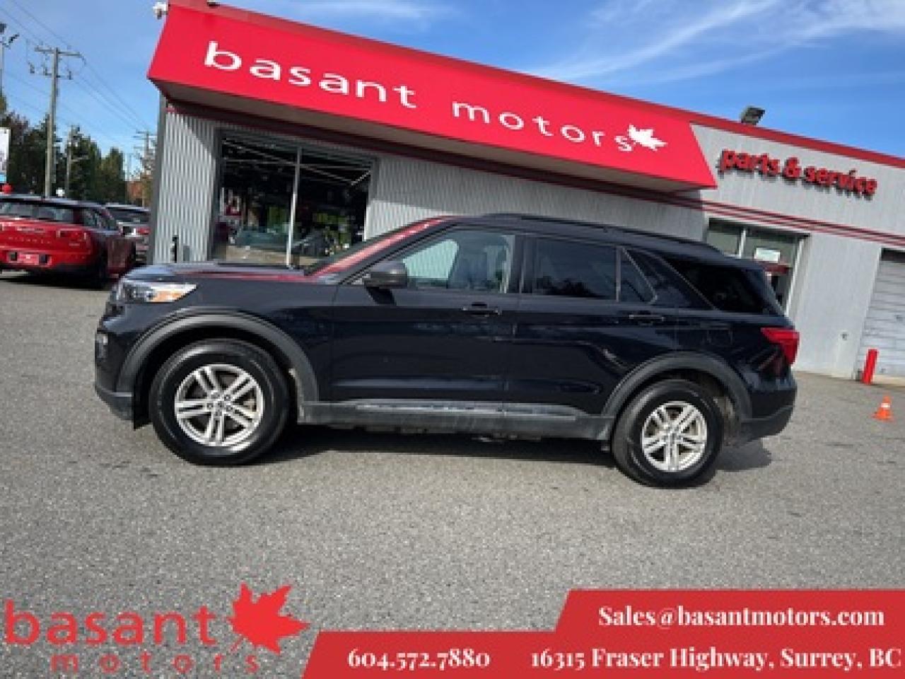 Used 2022 Ford Explorer 6 Passenger, Backup Cam, Heated Seats!! for sale in Surrey, BC