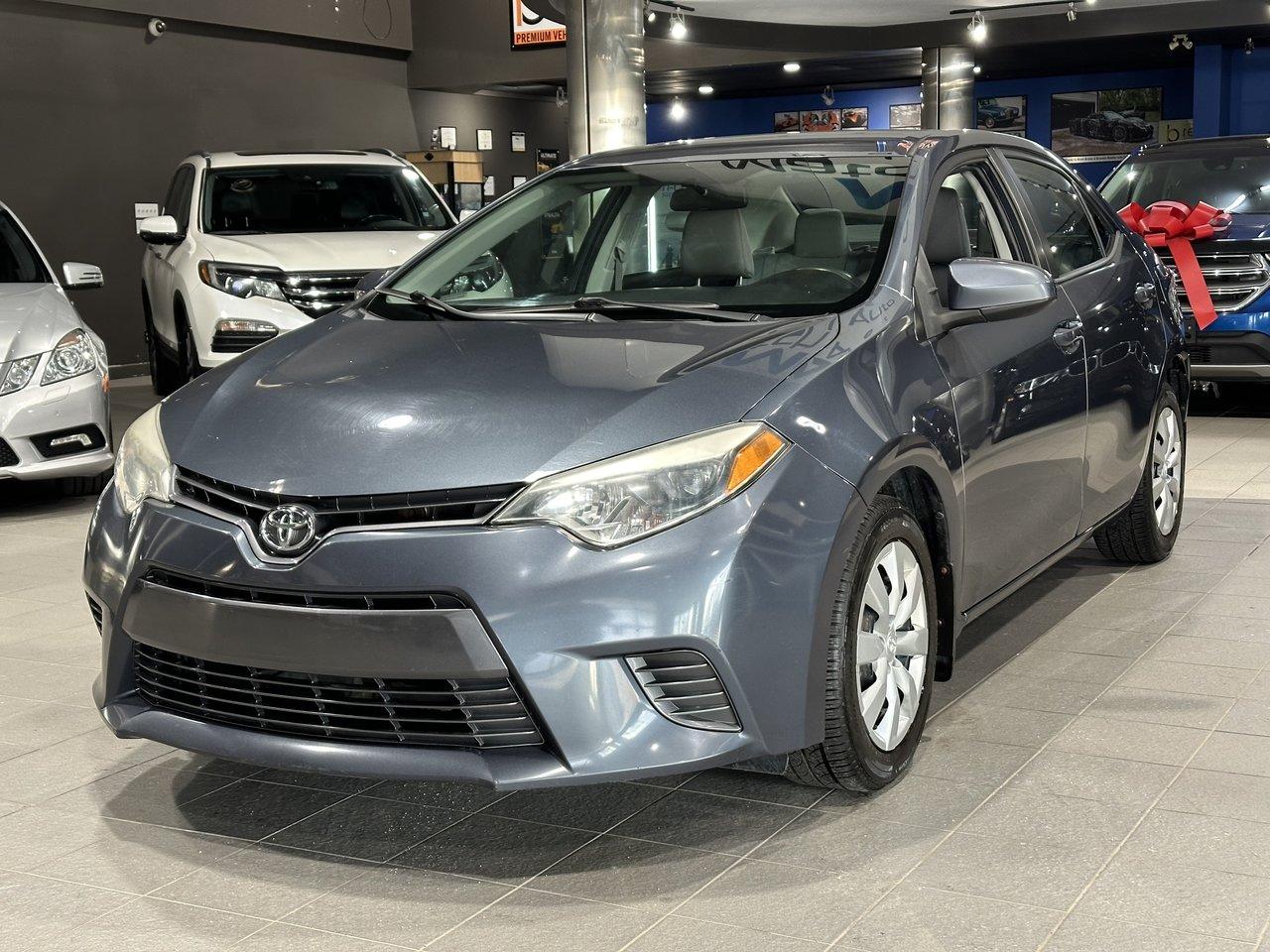 Used 2015 Toyota Corolla 4DR SDN for sale in Winnipeg, MB