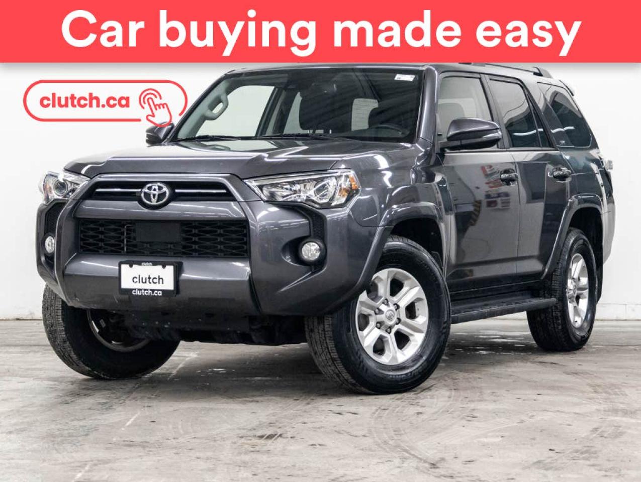 Used 2020 Toyota 4Runner SR5 V6 4WD w/ Apple CarPlay & Android Auto, Power Moonroof, Rearview Cam for sale in Toronto, ON