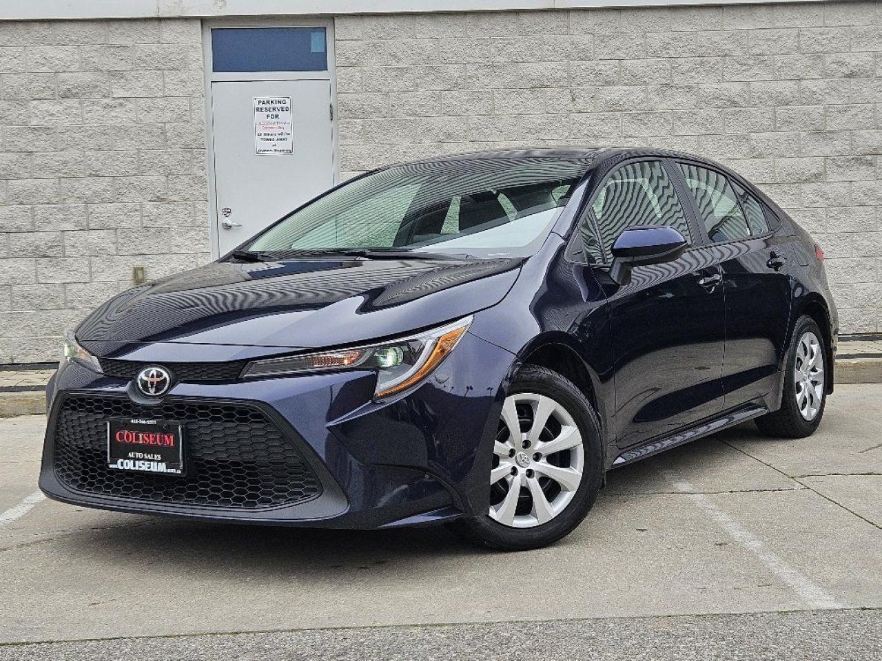 <p>{ CERTIFIED PRE-OWNED }</p><p>**THIS VEHICLE COMES FULLY CERTIFIED WITH A SAFETY CERTIFICATE & SERVICED AT NO EXTRA COST**</p><p>**$0 DOWN...PRIME RATE FINANCING APPROVALS**o.a.c.</p><p>WE CAN FINANCE INTERNATIONAL STUDENTS, NEW IMMIGRANTS, WORK PERMITS, #9 SIN, AND PR RESIDENTS!</p><p>#BEST DEAL IN TOWN! WHY PAY MORE ANYWHERE ELSE?</p><p>RELIABLE AND ECONOMICAL! BUY WITH CONFIDENCE! CLEAN TITLE & CARFAX VERIFIED! PRACTICALLY BRAND NEW WITH ONLY 81,000KM! BALANCE OF TOYOTAS COMPREHENSIVE 5YR/100,000KM POWERTRAIN WARRANTY!</p><p>FINISHED IN BLUEPRINT ON BLACK! LOADED WITH TONS OF CONVENIENCE FEATURES! 1.8L I-4CYL GAS SAVER! AUTOMATIC! HEATED SEATS! BACK UP CAMERA! NAVIGATION AND MAPS VIA SMART PHONE INTEGRATION ANDROID AUTO & APPLE CARPLAY! BLUETOOTH HANDS FREE PHONE! BLIND SPOT ASSIST! LANE DEPARTURE WARNING! ADAPTIVE CRUISE CONTROL AND SO MUCH MORE! NICE, CLEAN & READY TO GO!</p><p>TAKE ADVANTAGE OF OUR VOLUME BASED PRICING TO ENSURE YOU ARE GETTING **THE BEST DEAL IN TOWN**!!! THIS VEHICLE COMES FULLY CERTIFIED WITH A SAFETY CERTIFICATE AT NO EXTRA COST! FINANCING AVAILABLE & EXTENDED WARRANTIES AVAILABLE ON ALL VEHICLES! PREVIOUS DAILY RENTAL.</p><p>COLISEUM AUTO SALES PROUDLY SERVING THE CUSTOMERS FOR OVER 25 YEARS! NOW WITH 2 LOCATIONS TO SERVE YOU BETTER. COME IN FOR A TEST DRIVE TODAY!<br>FOR ALL FAMILY LUXURY VEHICLES..SUVS..AND SEDANS PLEASE VISIT....</p><p>COLISEUM AUTO SALES ON WESTON<br>301 WESTON ROAD<br>TORONTO, ON M6N 3P1<br>4 1 6 - 7 6 6 - 2 2 7 7</p>