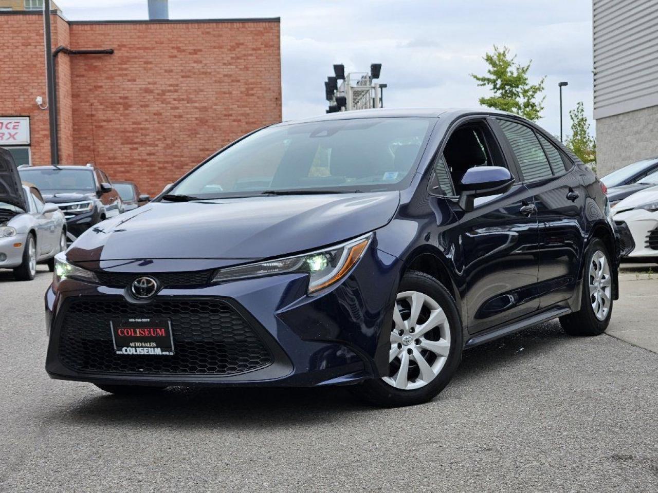 Used 2020 Toyota Corolla LE-AUTOMATIC-BLIND SPOT-LDW-CARPLAY-87KM for sale in Toronto, ON