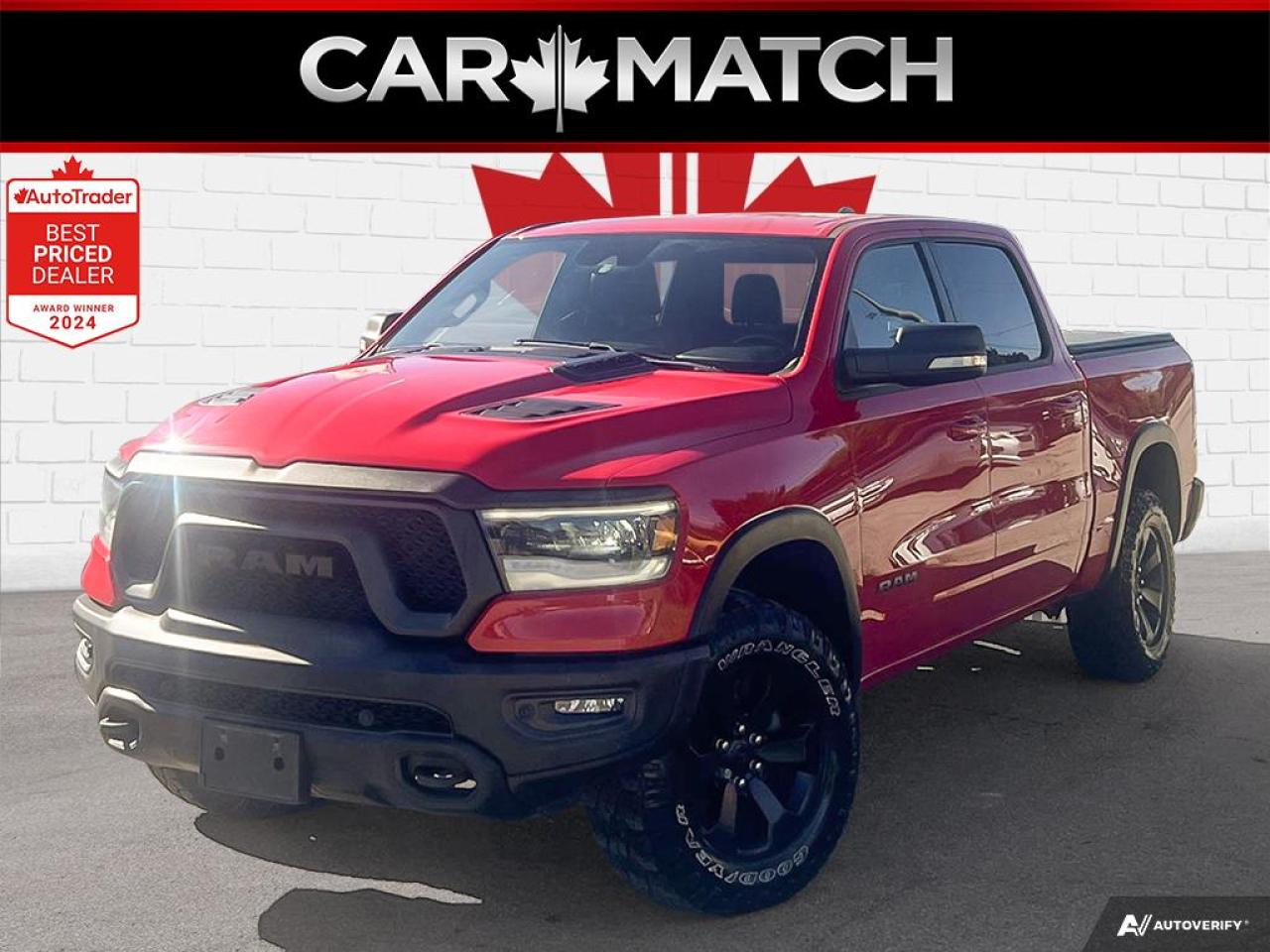 Used 2021 RAM 1500 REBEL / 4x4 / CREW CAB / LEATHER  / ONE OWNER for sale in Cambridge, ON