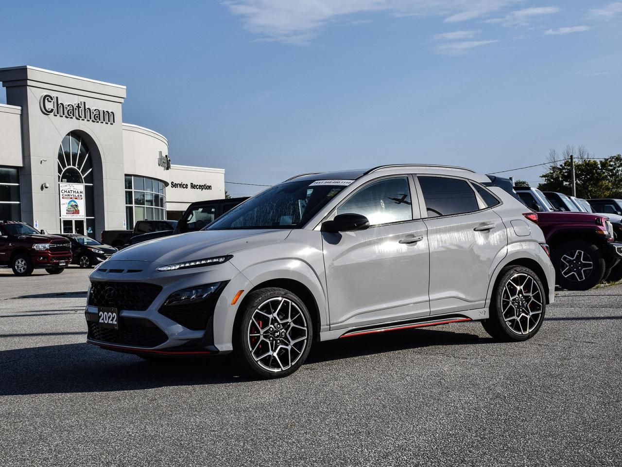 Used 2022 Hyundai KONA N 2.0T N LINE NAVIGATION AUTO TRANSMISSION for sale in Chatham, ON