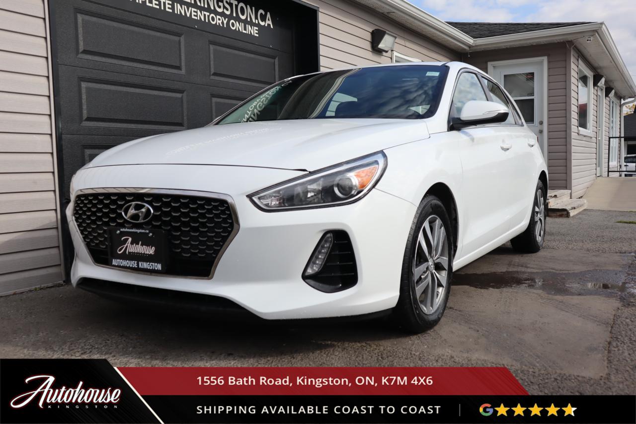 The 2019 Hyundai Elantra GT Preferred is packed with a  2.0L Inline 4-cylinder engine, 8-way power-adjustable drivers seat with lumbar support, Apple CarPlay® and Android Auto compatibility, Bluetooth® hands-free phone system, and USB ports, 8-inch touchscreen display with Hyundai BlueLink®, Proximity key with push-button start, rearview camera with dynamic guidelines, and Smart Cruise Control and so much more! This vehicle also comes with a clean CARFAX.
<p>**PLEASE CALL TO BOOK YOUR TEST DRIVE! THIS WILL ALLOW US TO HAVE THE VEHICLE READY BEFORE YOU ARRIVE. THANK YOU!**</p>

<p>The above advertised price and payment quote are applicable to finance purchases. <strong>Cash pricing is an additional $699. </strong> We have done this in an effort to keep our advertised pricing competitive to the market. Please consult your sales professional for further details and an explanation of costs. <p>

<p>WE FINANCE!! Click through to AUTOHOUSEKINGSTON.CA for a quick and secure credit application!<p><strong>

<p><strong>All of our vehicles are ready to go! Each vehicle receives a multi-point safety inspection, oil change and emissions test (if needed). Our vehicles are thoroughly cleaned inside and out.<p>

<p>Autohouse Kingston is a locally-owned family business that has served Kingston and the surrounding area for more than 30 years. We operate with transparency and provide family-like service to all our clients. At Autohouse Kingston we work with more than 20 lenders to offer you the best possible financing options. Please ask how you can add a warranty and vehicle accessories to your monthly payment.</p>

<p>We are located at 1556 Bath Rd, just east of Gardiners Rd, in Kingston. Come in for a test drive and speak to our sales staff, who will look after all your automotive needs with a friendly, low-pressure approach. Get approved and drive away in your new ride today!</p>

<p>Our office number is 613-634-3262 and our website is www.autohousekingston.ca. If you have questions after hours or on weekends, feel free to text Kyle at 613-985-5953. Autohouse Kingston  It just makes sense!</p>

<p>Office - 613-634-3262</p>

<p>Kyle Hollett (Sales) - Extension 104 - Cell - 613-985-5953; kyle@autohousekingston.ca</p>


<p>Bradie Johnston (Director of Awesome Times) - Extension 101 - Cell - 613-331-1121; bradie@autohousekingston.ca</p>