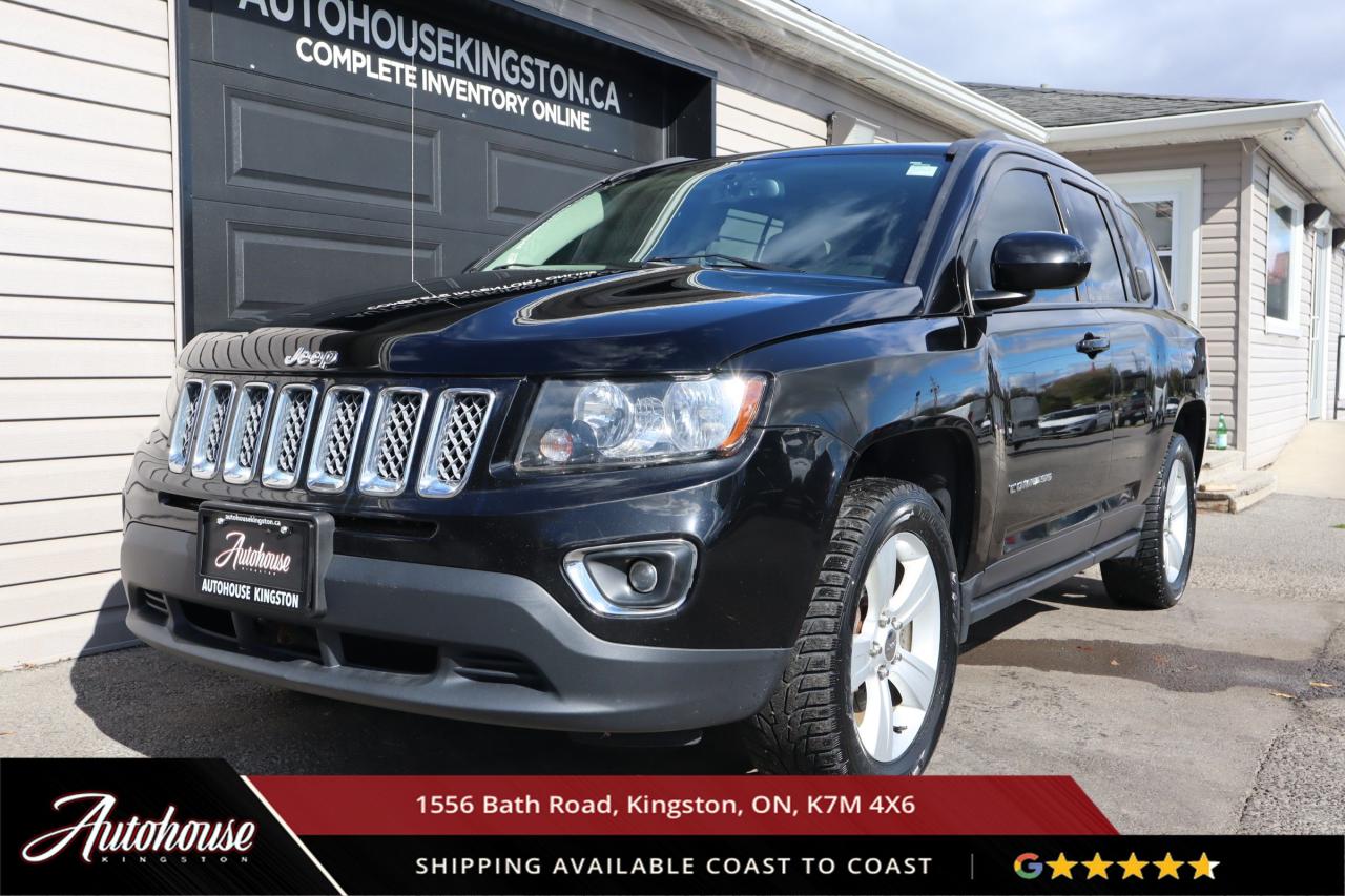 Used 2017 Jeep Compass Sport/North LEATHER - SUNROOF - 4X4 for sale in Kingston, ON