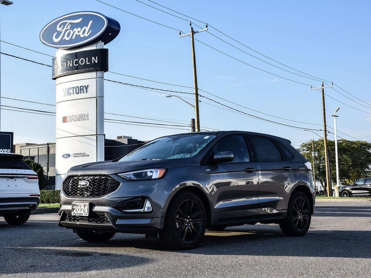 Used 2024 Ford Edge ST Line Panoramic Sunroof | ACC + Lane Centering | for sale in Chatham, ON