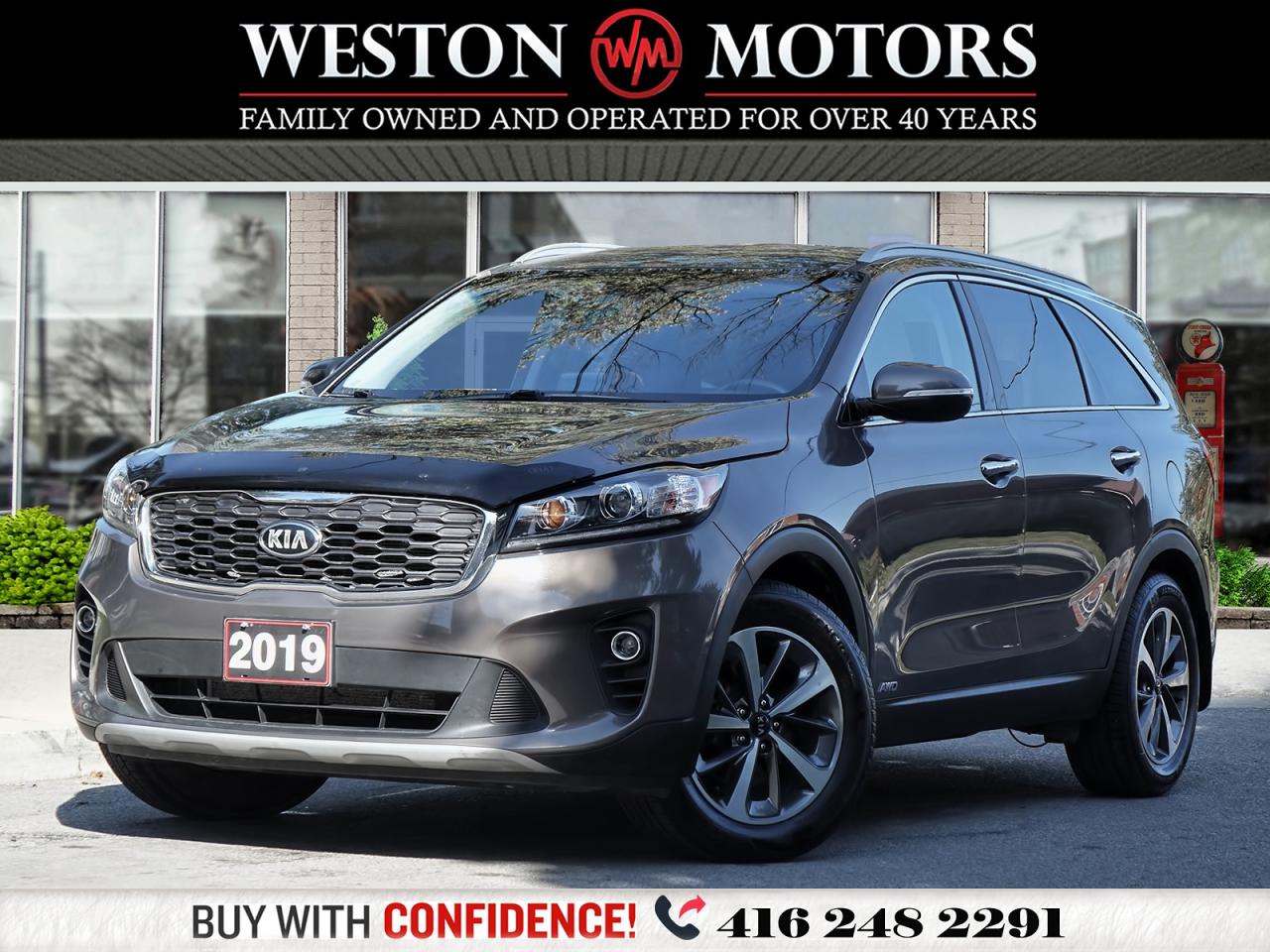 Used 2019 Kia Sorento *V6*EX*AWD*7PASS*LEATHER*REVCAM*HEATED SEATS!! for sale in Toronto, ON