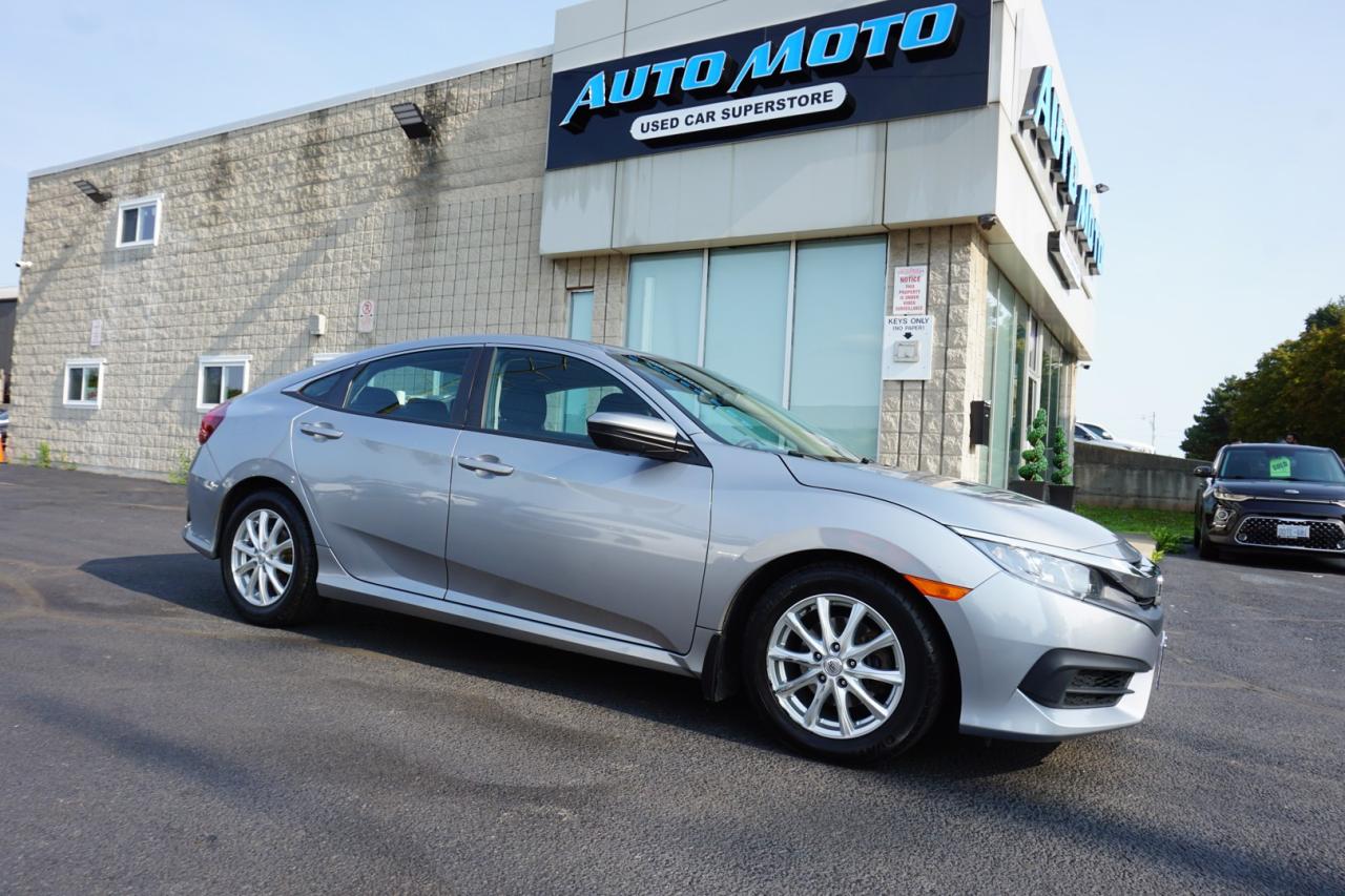 Used 2016 Honda Civic 2.0L LX SEDAN CERTIFIED CAMERA BLUETOOTH HEATED SEATS CRUISE CONTROL ALLOYS for sale in Burlington, ON