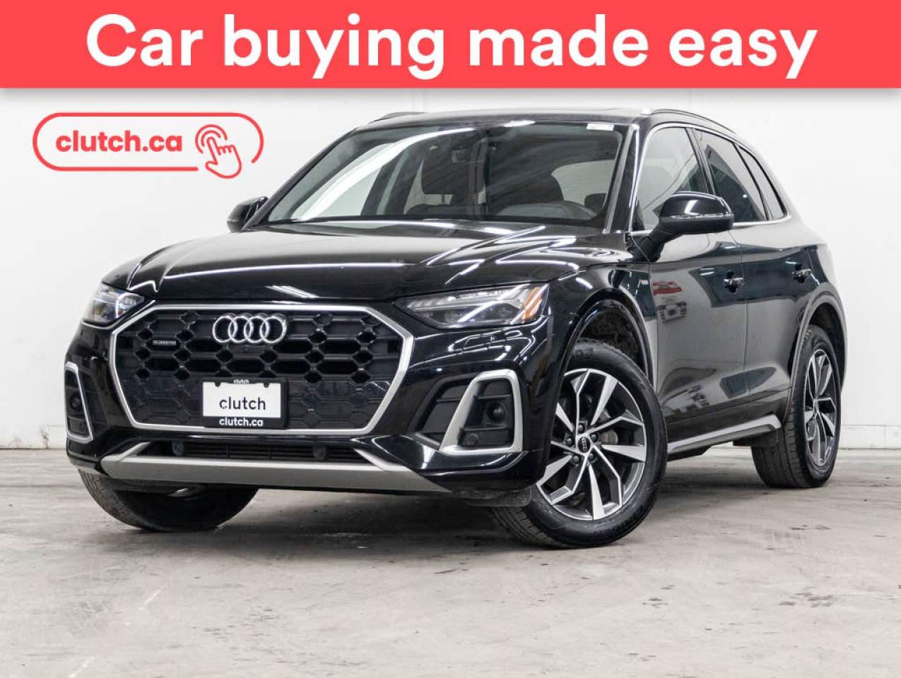 Used 2023 Audi Q5 Technik 45 AWD w/ Apple CarPlay & Android Auto, Panoramic Sunroof, Nav for sale in Toronto, ON