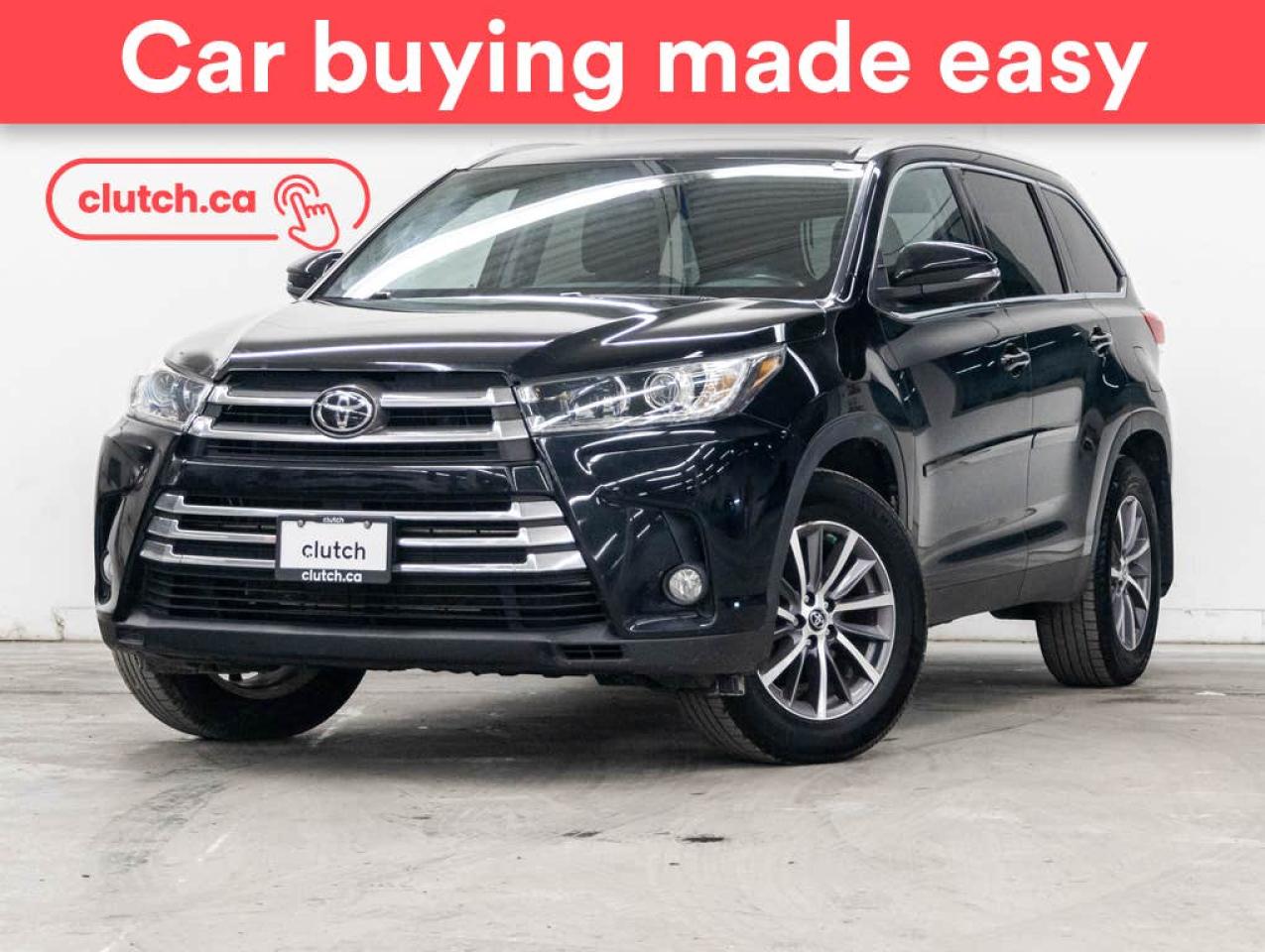 Used 2019 Toyota Highlander XLE AWD w/ Heated Front Seats, Nav, Dynamic Radar Cruise Control for sale in Toronto, ON