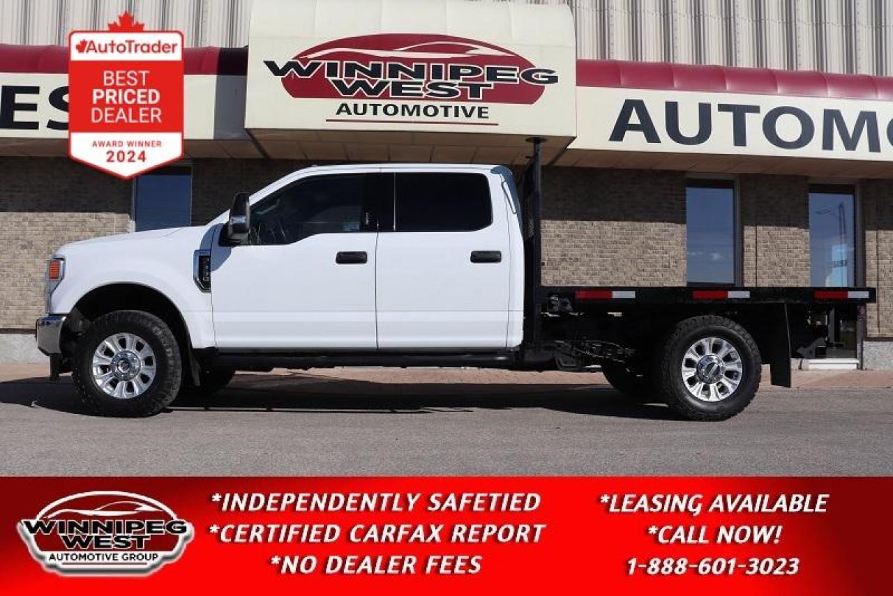 Used 2021 Ford F-350 XLT PREMIUM 4X4, FLAT DECK, CLEAN & READY TO WORK! for sale in Headingley, MB