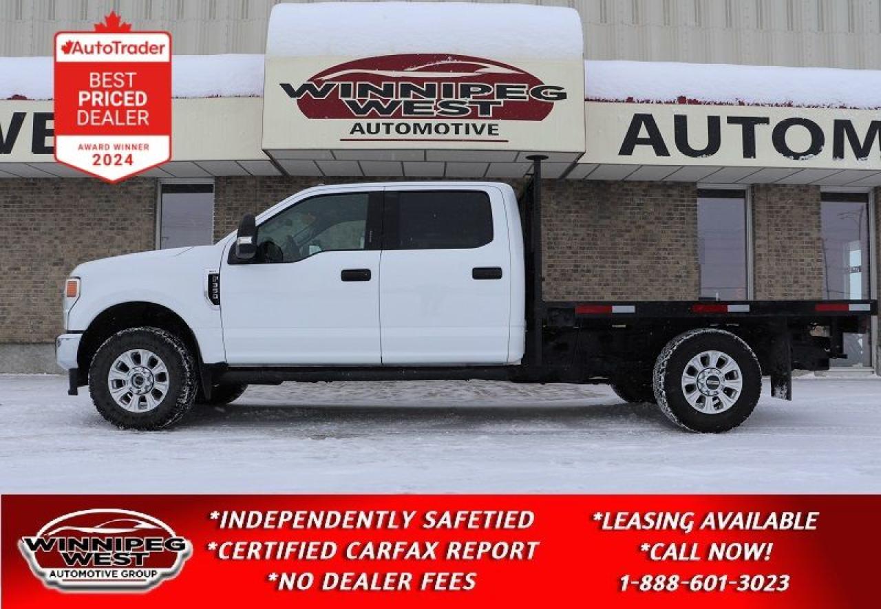 Used 2021 Ford F-350 XLT PREMIUM 4X4, FLAT DECK, CLEAN & READY TO WORK! for sale in Headingley, MB