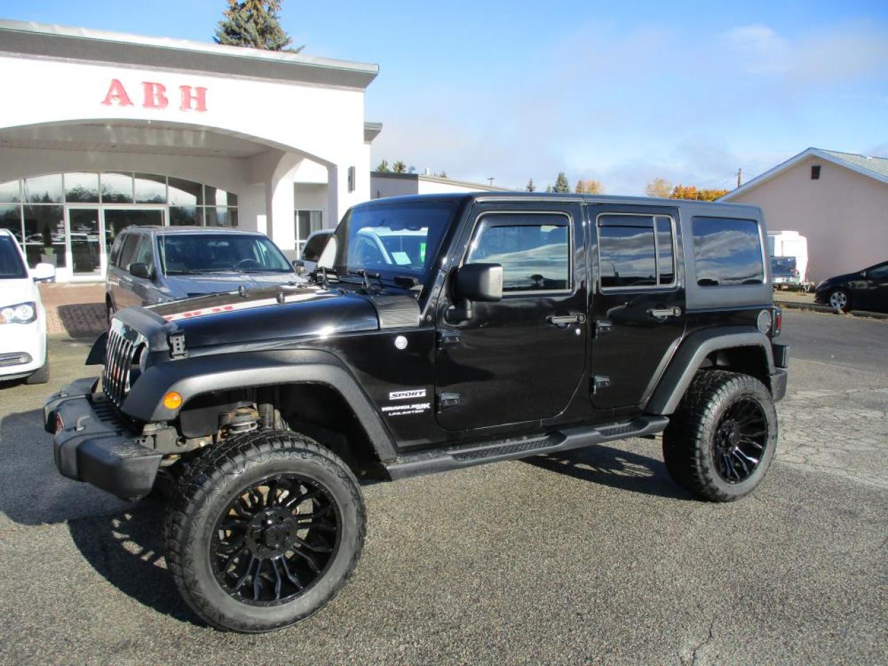 Used 2018 Jeep Wrangler JK Unlimited Sport 4WD for sale in Grand Forks, BC