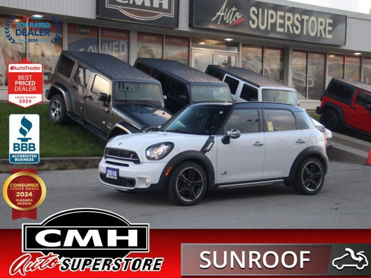 Used 2016 MINI Cooper Countryman S All4  **LEATHER - SUNROOF** for sale in St. Catharines, ON