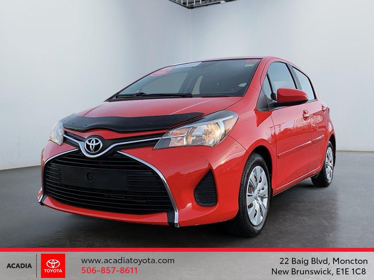 Used 2015 Toyota Yaris Hatchback 5DR LE 4A for sale in Moncton, NB