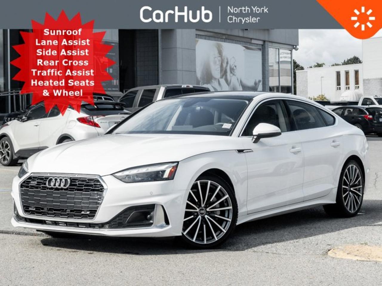 Used 2023 Audi A5 Sportback Komfort Sunroof Lane Assist Heated Seats & Wheel for sale in Thornhill, ON