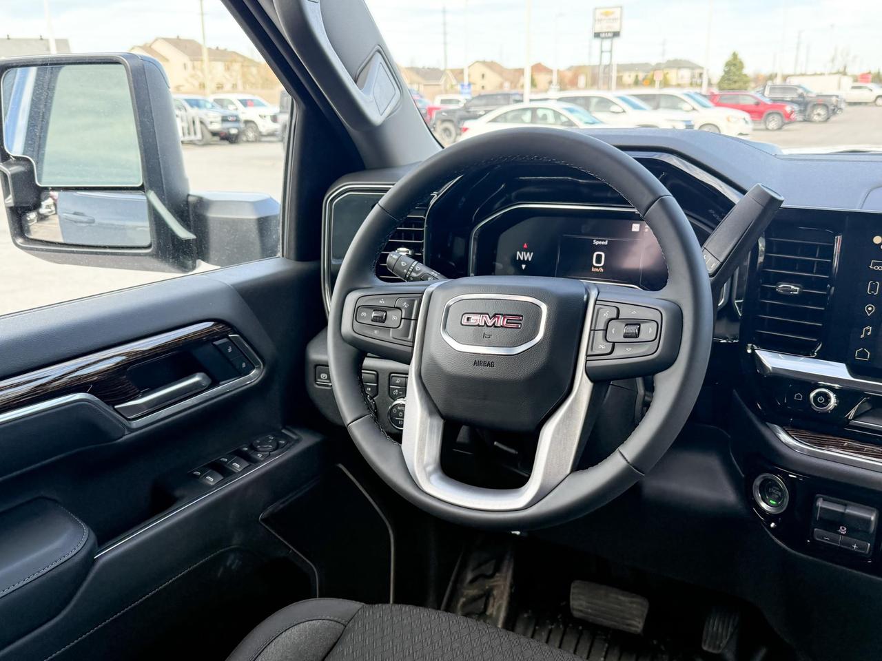2025 GMC Sierra 2500 HD SLE 6.6L V8 DURAMAX WITH REMOTE START/ENTRY, CRUISE CONTROL, VINYL FLOORING, HD REAR VISION CAMERA, APPLE CARPLAY AND ANDROID AUTO Photo