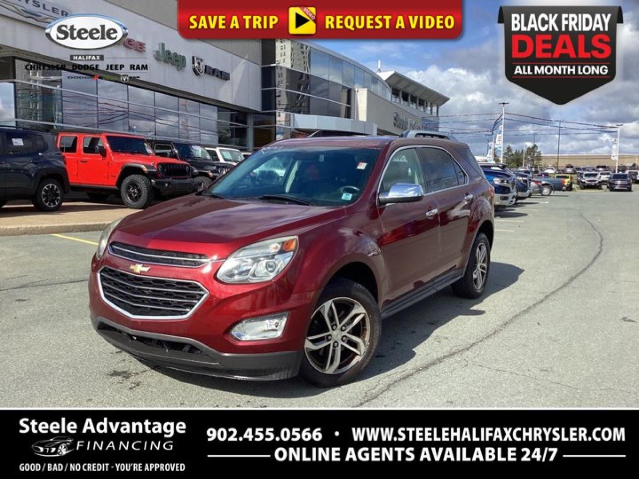 Used 2017 Chevrolet Equinox Premier - AWD, LOW KM, HEATED LEATHER, BACK UP CAM, POWER EQUIPMENT for sale in Halifax, NS