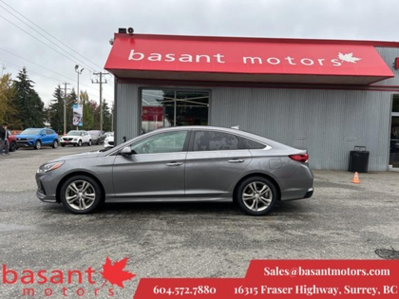 Used 2018 Hyundai Sonata GLS, Sunroof, Leather, Backup Cam! for sale in Surrey, BC