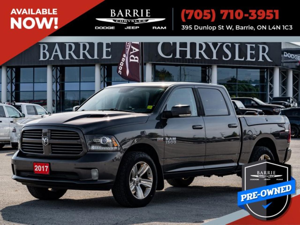 Used 2017 RAM 1500 SPORT for sale in Barrie, ON