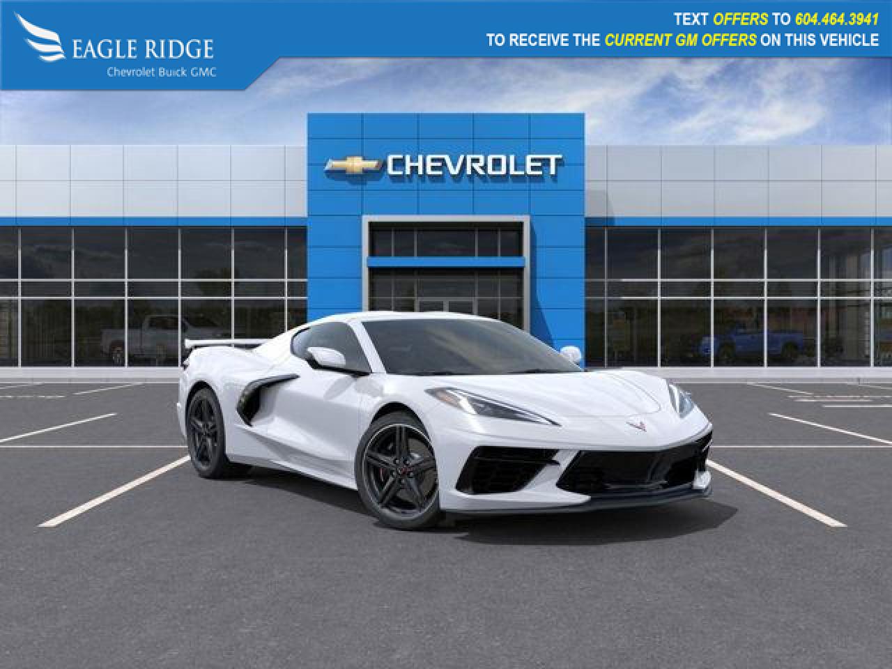 New 2025 Chevrolet Corvette Stingray Z51 performance suspension with magnetic selective ride control, 6.2L V8 engine, noise control, engine sound enhancement, for sale in Coquitlam, BC