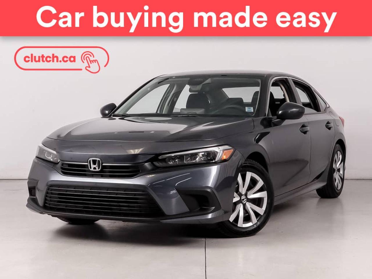 Used 2022 Honda Civic Sedan LX w/ Apple CarPlay & Android Auto, Heated Front Seats, Backup Cam for sale in Bedford, NS