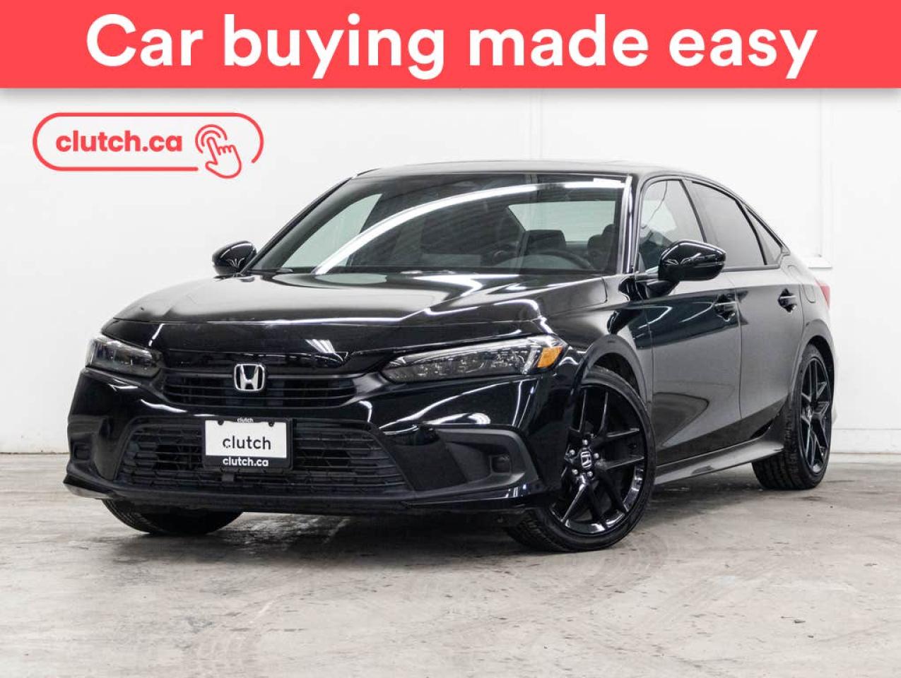 Used 2024 Honda Civic Sedan Sport w/ Apple CarPlay & Android Auto, Power Moonroof, Dual-Zone A/C for sale in Toronto, ON