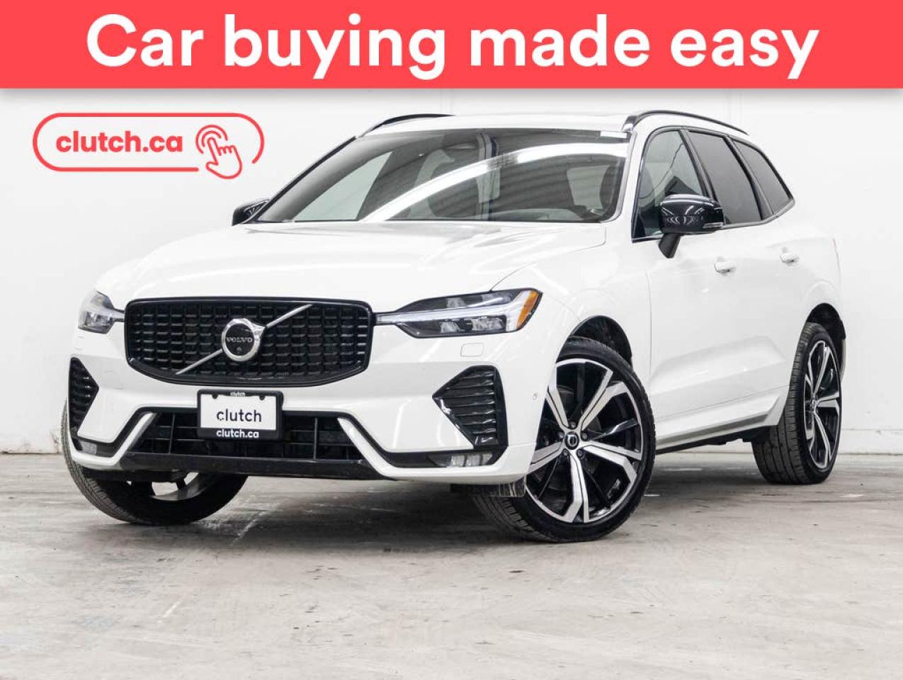 Used 2022 Volvo XC60 B6 R-Design AWD w/ Apple CarPlay, Nav, Multi Zone A/C for sale in Toronto, ON