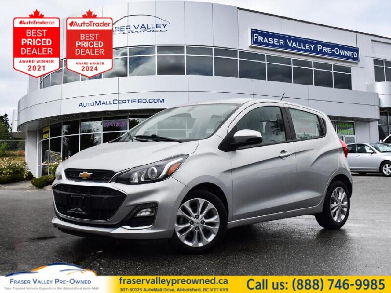 Used 2021 Chevrolet Spark LT  - Aluminum Wheels -  Cruise Control - $80.26 / for sale in Abbotsford, BC