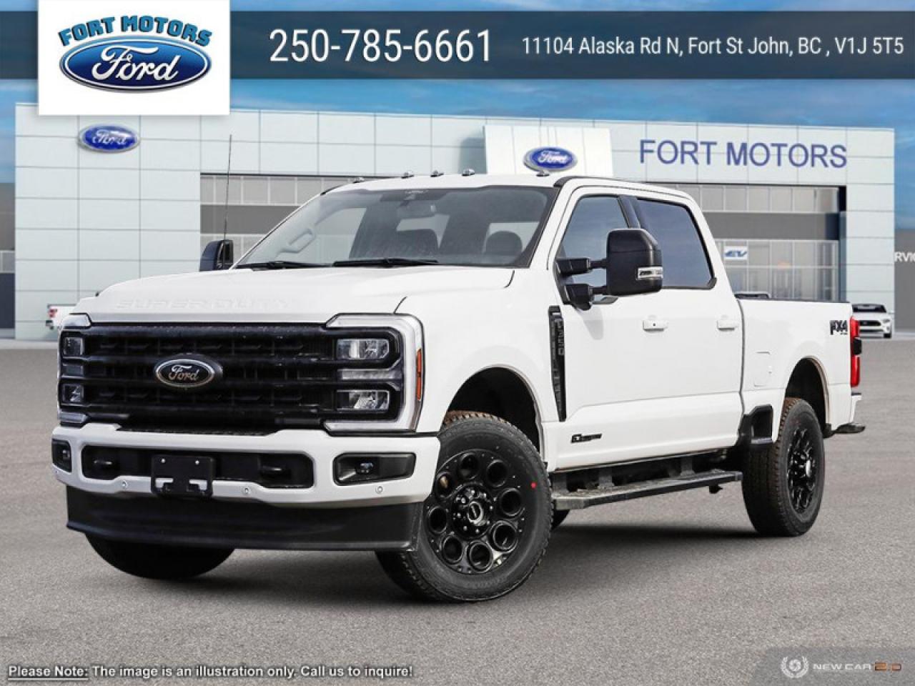 New 2024 Ford F-350 Super Duty Lariat  - Leather Seats for sale in Fort St John, BC