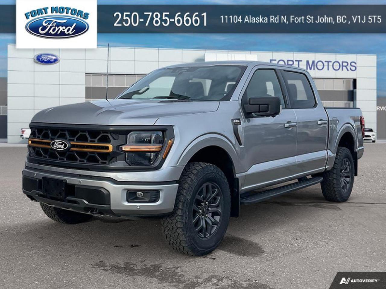 New 2024 Ford F-150 Tremor  - Tow Package for sale in Fort St John, BC