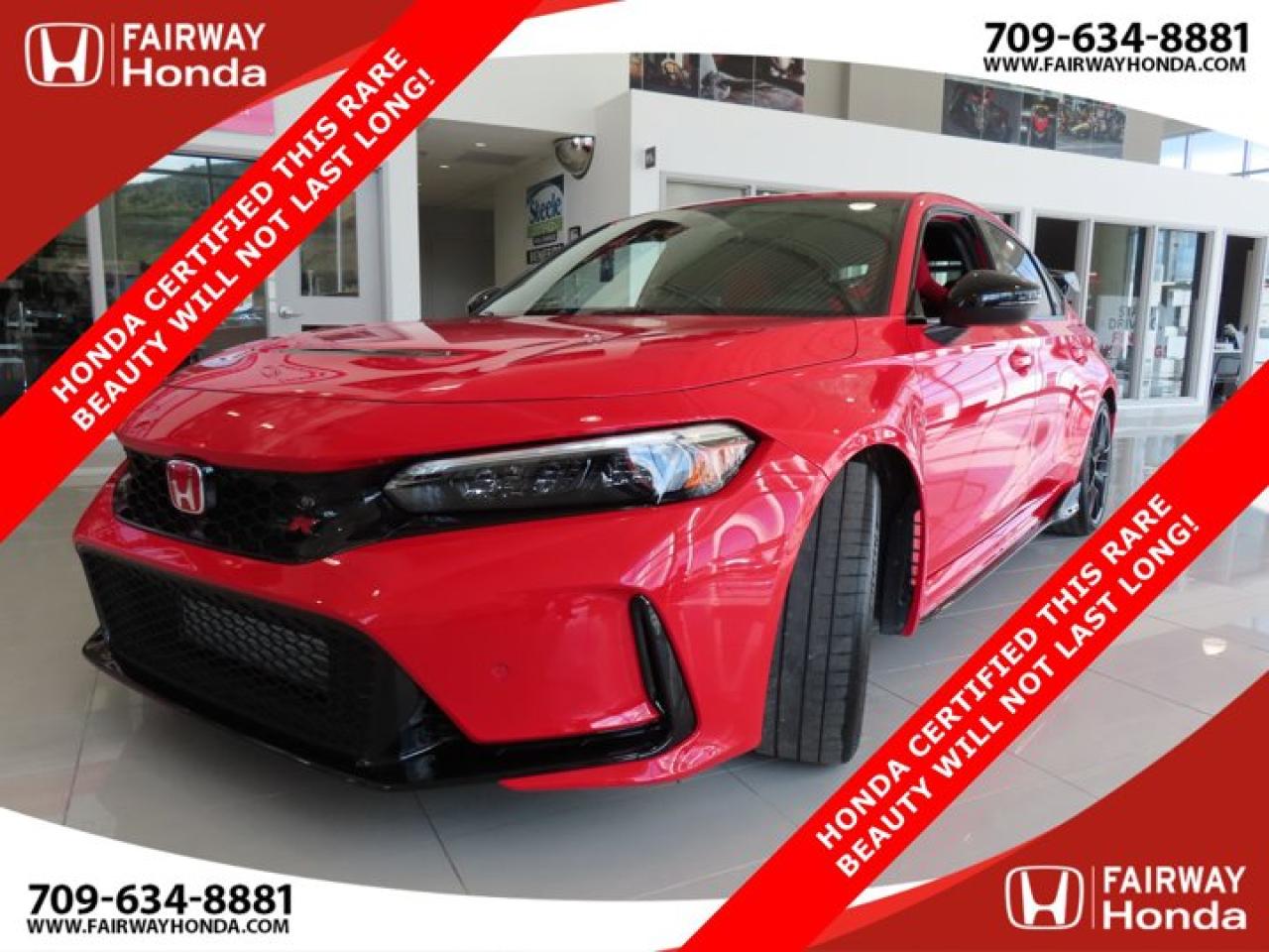 Used 2023 Honda Civic Type R Base for sale in Corner Brook, NL