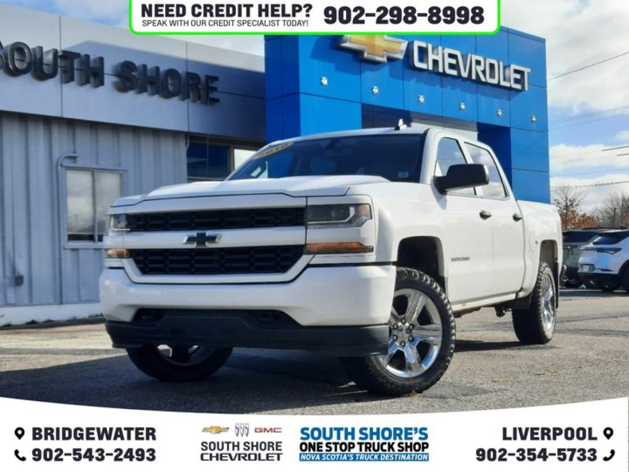 Used 2018 Chevrolet Silverado 1500 Custom for sale in Bridgewater, NS