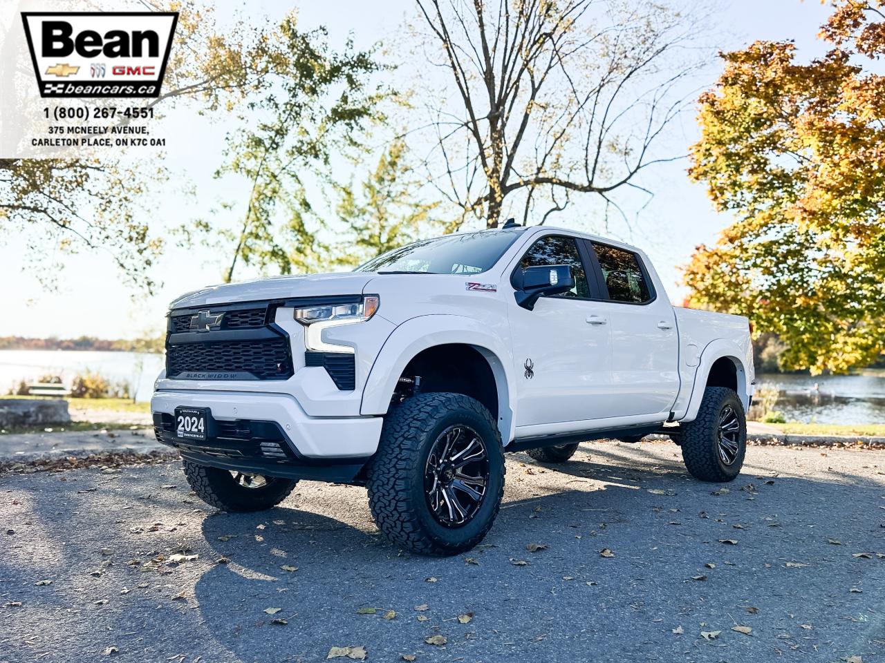 New 2024 Chevrolet Silverado 1500 RST BLACK WIDOW PACKAGE - 6.2L V8 WITH REMOTE START/ENTRY, HEATED FRONT SEATS, HEATED STEERING WHEEL, HD SURROUND VISION for sale in Carleton Place, ON