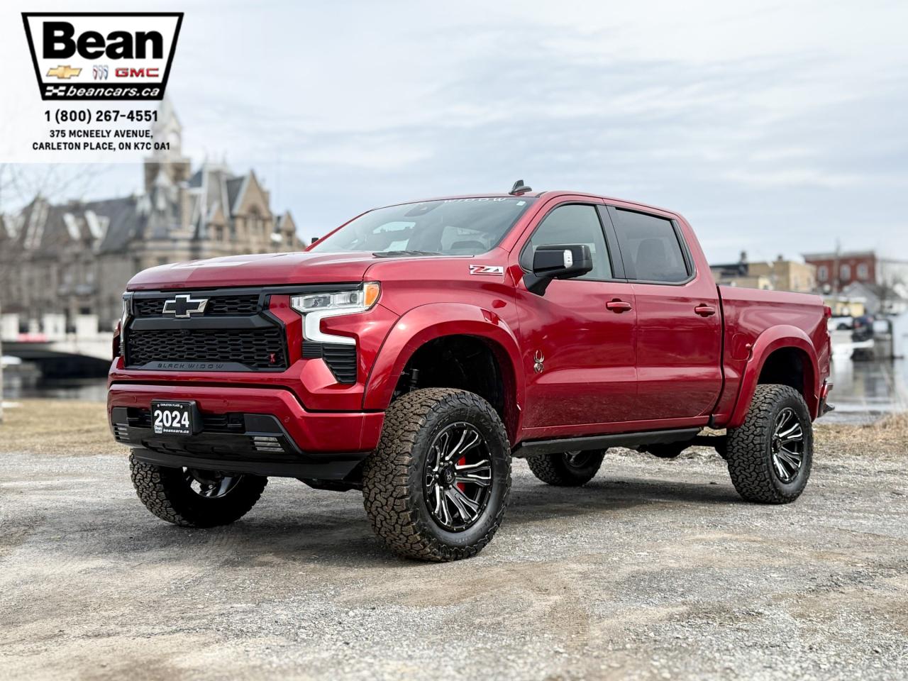 New 2024 Chevrolet Silverado 1500 RST BLACK WIDOW PACKAGE - 6.2L V8 WITH REMOTE START/ENTRY, HEATED FRONT SEATS, HEATED STEERING WHEEL, HD SURROUND VISION for sale in Carleton Place, ON