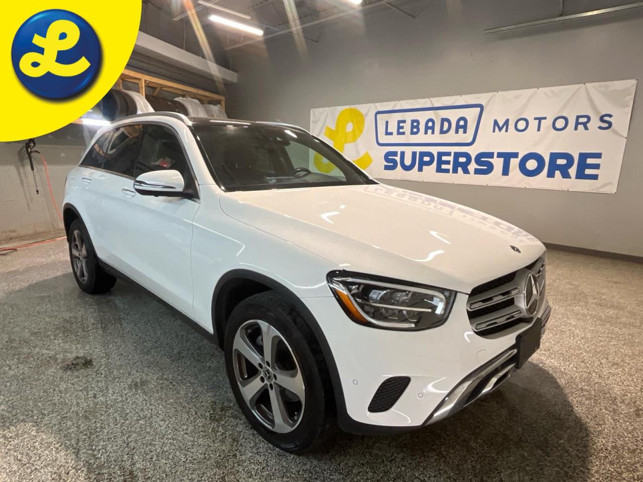 Used 2022 Mercedes-Benz 300 GLC300 4MATIC * Leather *  Panoramic Roof * * Navigation * Power Lift Gate w/ Sensor * Front Collision Mitigation System * SOS * Dual Exhaust * 360 Ca for sale in Cambridge, ON