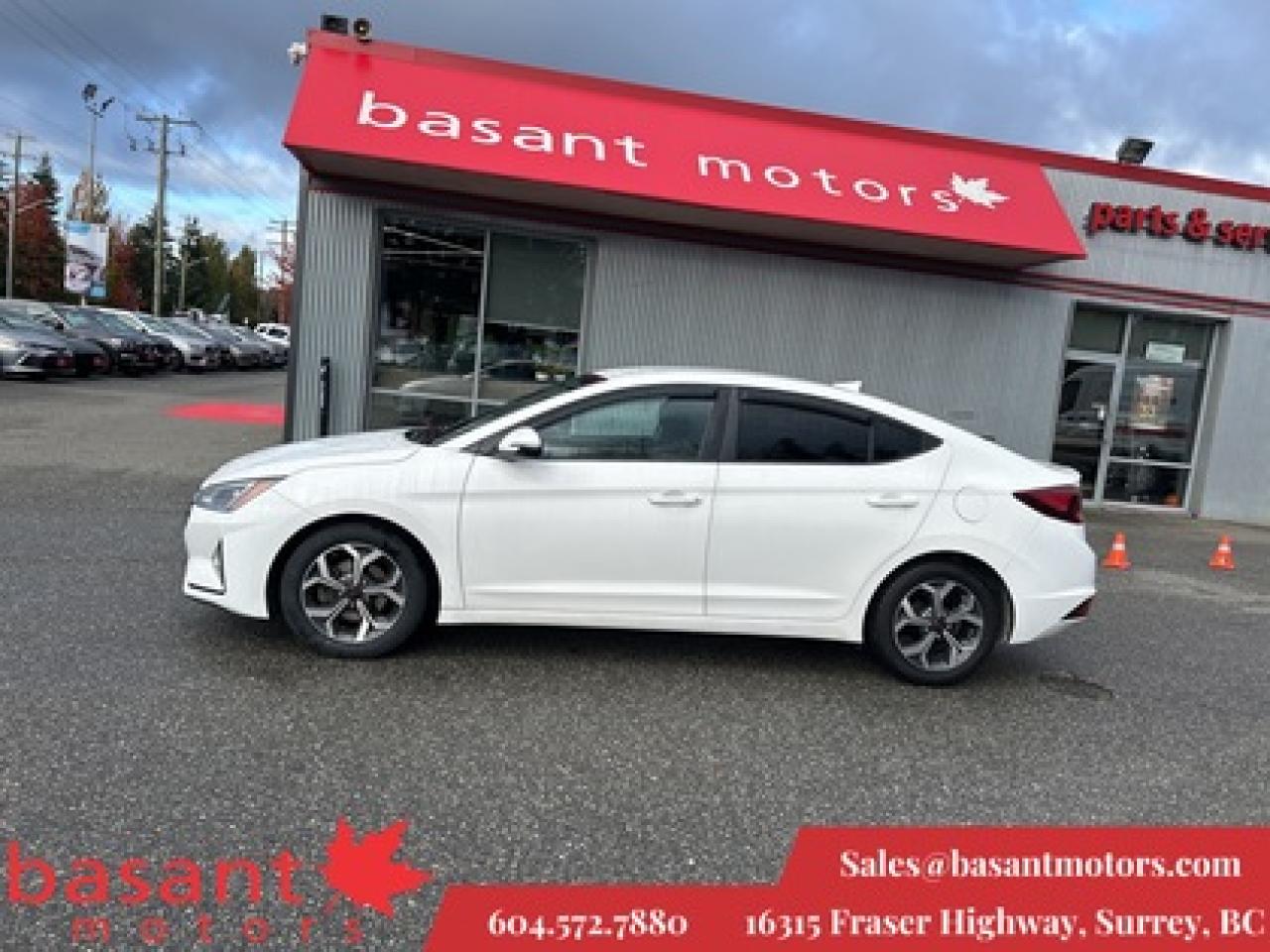 Used 2019 Hyundai Elantra Preferred, Backup Cam, Nav thru Carplay!! for sale in Surrey, BC