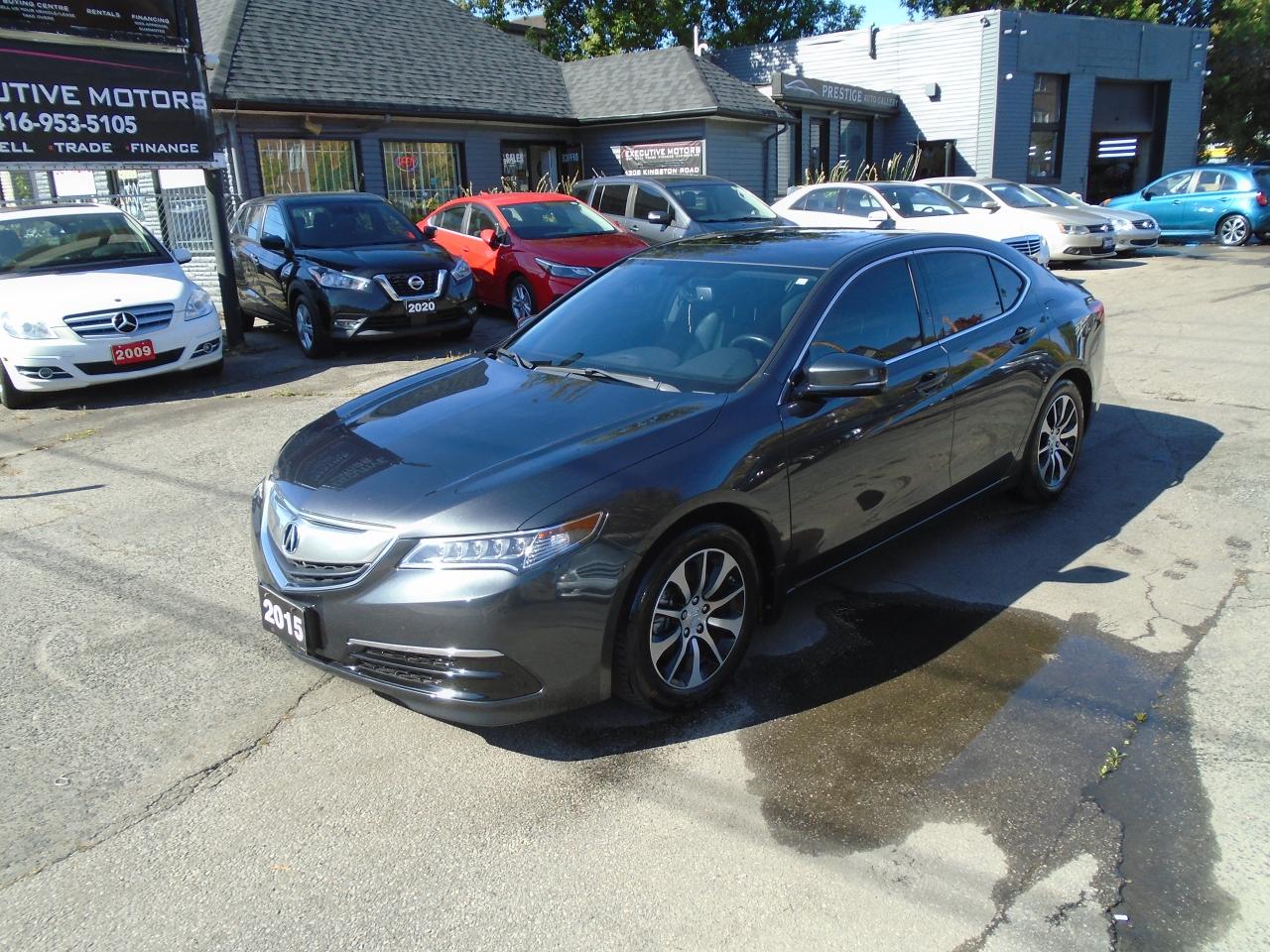 Used 2015 Acura TLX LEATHER/ ROOF / HEATED SEATS / PUSH START/ KEYLESS for sale in Scarborough, ON