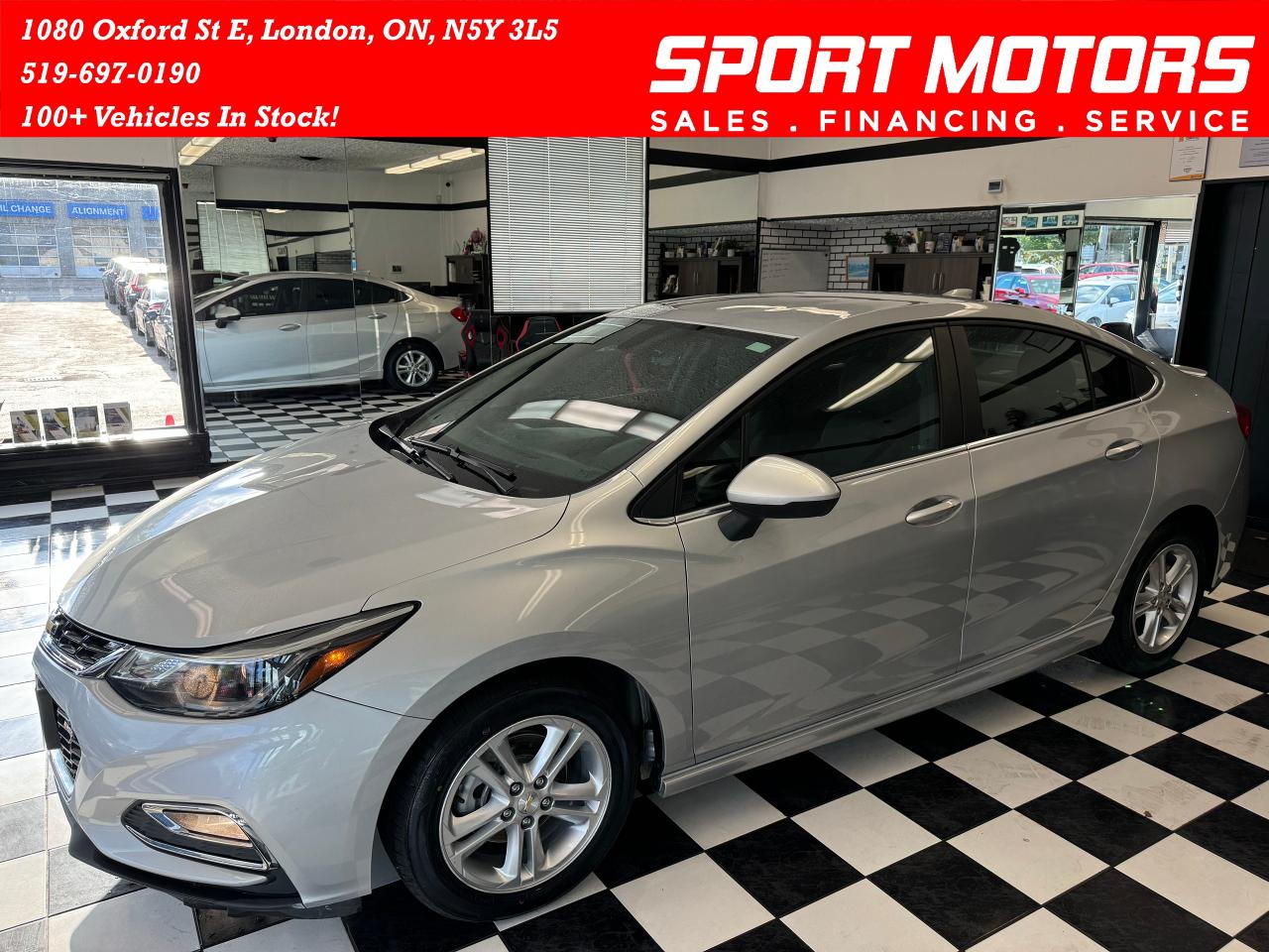 2017 Chevrolet Cruze LT+ApplePlay+Remote Start+New Tires+Brakes+Camera